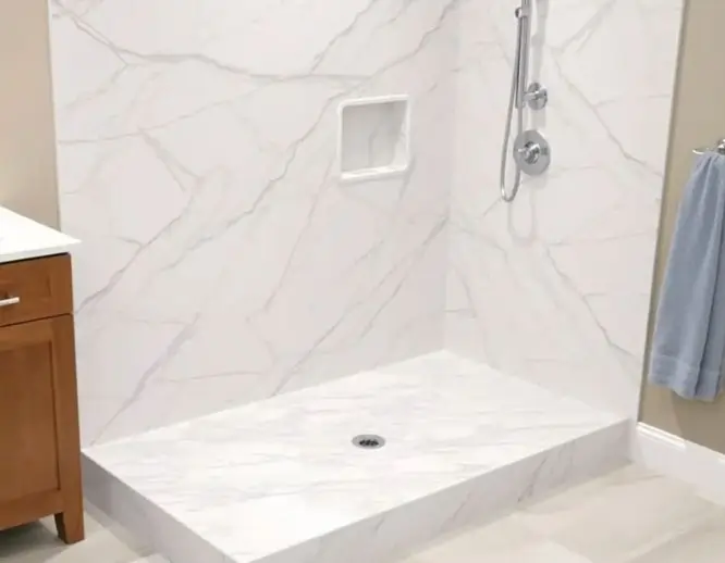 Cultured Marble Surrounds for Hotel Bathrooms